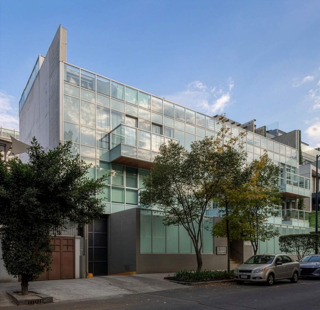 Fachada de Goldsmith 317 en Polanco, desarrollo residencial premium de Cittark Residences